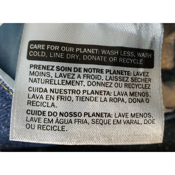 LEVIS 724 Women's Sz 27 High Rise Straight Crop Dark Blue Wash Red Tag EUC - Picture 9 of 12